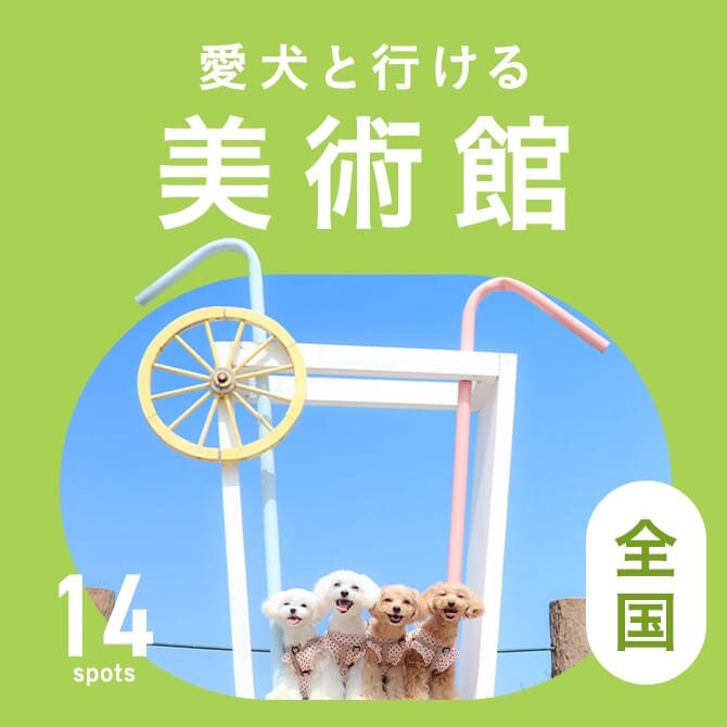 【犬連れOKな美術館・ミュージアム】全国の犬と行ける美術館・ミュージアム14選