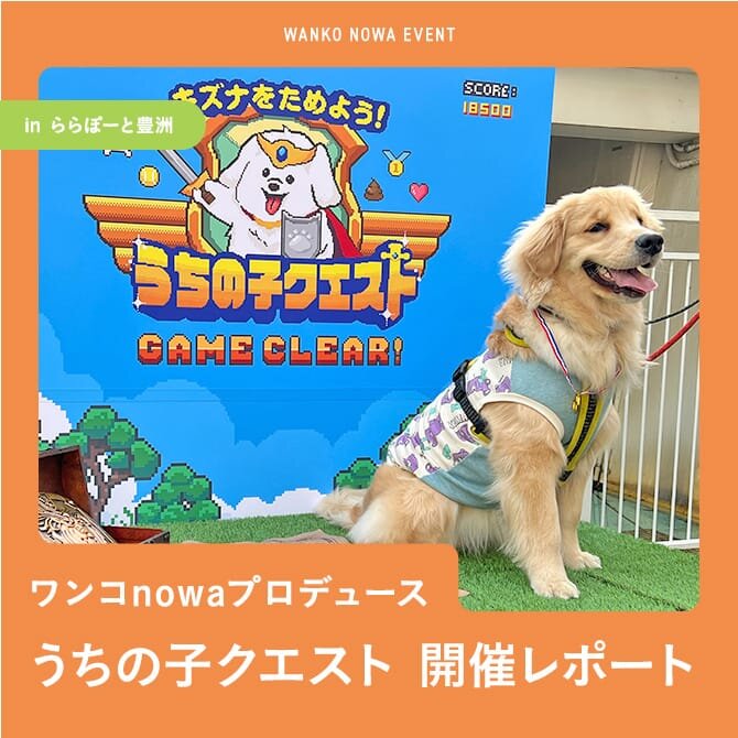 【イベントレポート】ワンコnowaプロデュースの「うちの子クエストin ららぽーと豊洲」。愛犬との絆深まる超体験型イベントに多くの共感！