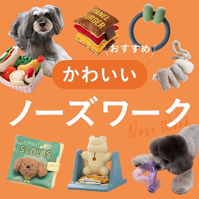 おしゃれでかわいい最新ノーズワークまとめ