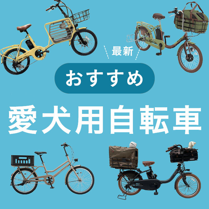 犬と乗れる自転車｜安全な乗せ方や注意点も解説