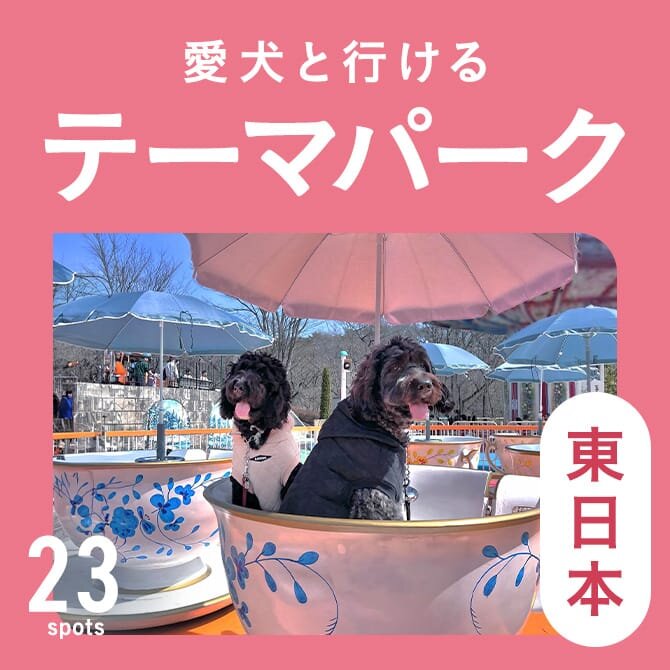 【犬連れOKのテーマパーク・遊園地23選】東日本で犬連れOKなテーマパークと遊園地まとめ
