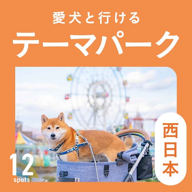 【犬連れOKのテーマパーク・遊園地12選】西日本で犬連れOKなテーマパークと遊園地まとめ