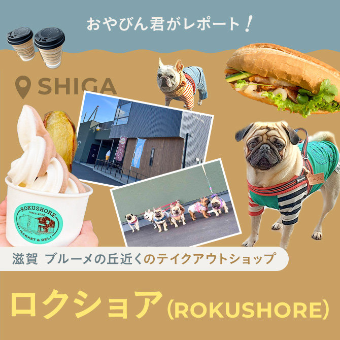 【滋賀｜ロクショア（ROKUSHORE）】 ブルーメの丘近くの人気テイクアウトショップ！