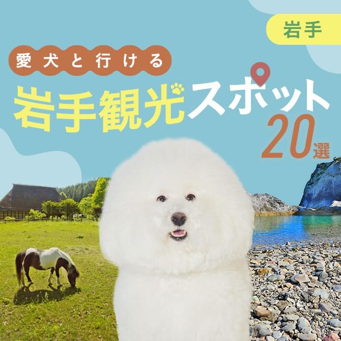 【岩手の犬連れでいける観光スポット20選】岩手の犬といけるお出かけスポット・ランチ