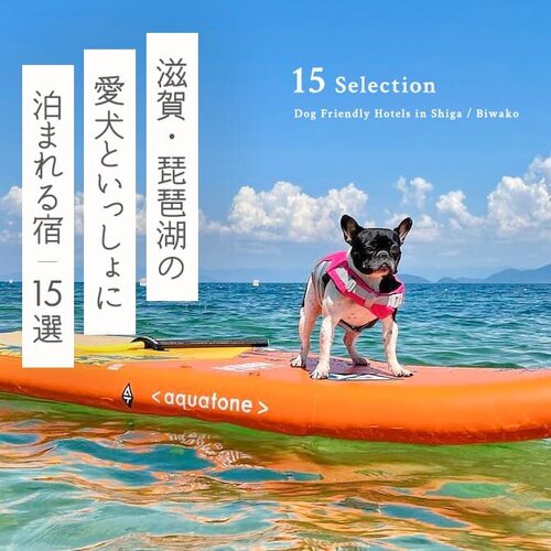 【滋賀・琵琶湖の犬と泊まれる宿 15選】滋賀・琵琶湖で人気のペットと泊まれる宿