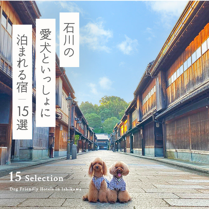【石川の犬と泊まれる宿15選】石川で人気のペットと泊まれる宿！高級宿から温泉、コテージまで！