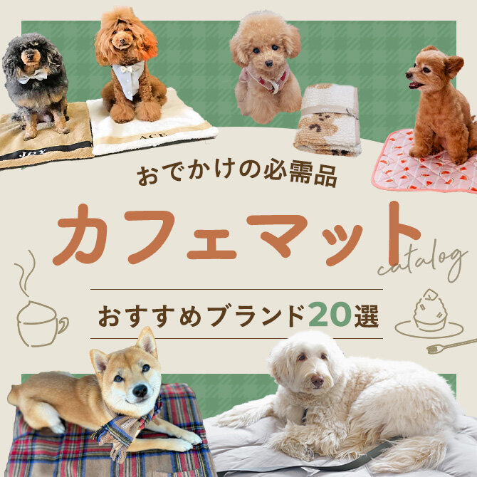 犬の人気カフェマット20選】ひんやり夏用マットからあたたか冬用マット