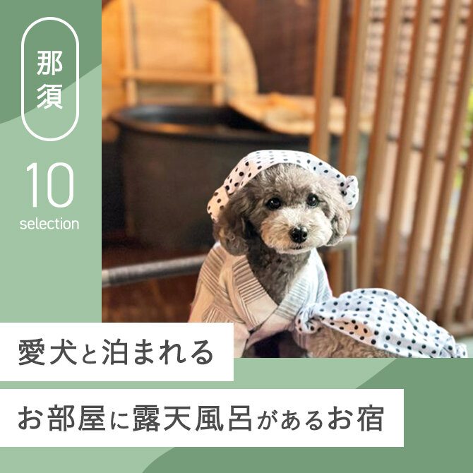 【那須】露天風呂付き客室があるペットと泊まれる宿10選！犬と泊まれる栃木・那須の露天風呂付き客室｜2024年版  