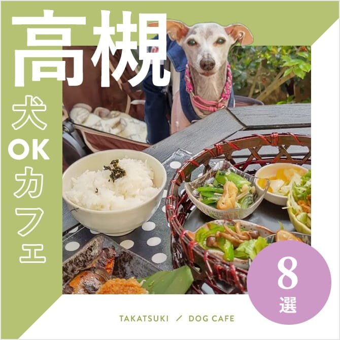 【高槻ドッグカフェ・犬と行けるカフェ8選】ワンコメニューのあるカフェや大型犬同伴OKなカフェも！